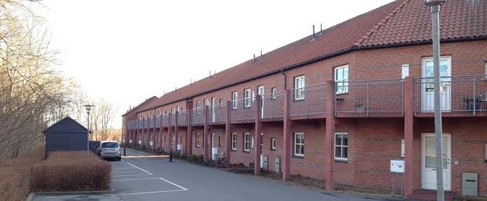 Set fra indkørslen på Fredensvej